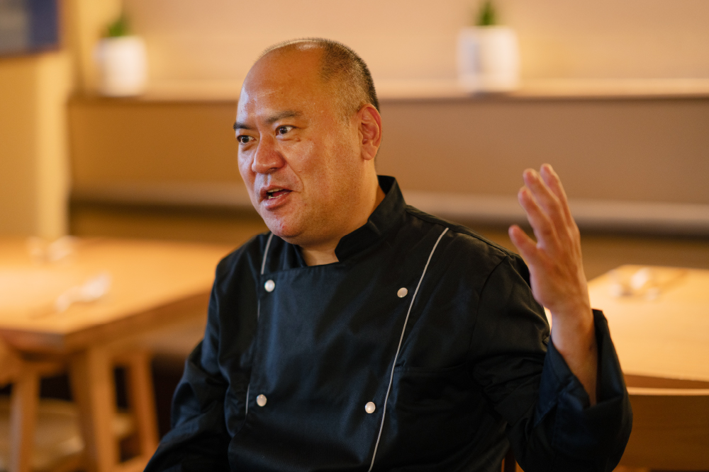 I want to spread the limitless possibilities of Chinese cuisine — still largely unknown — throughout Japan