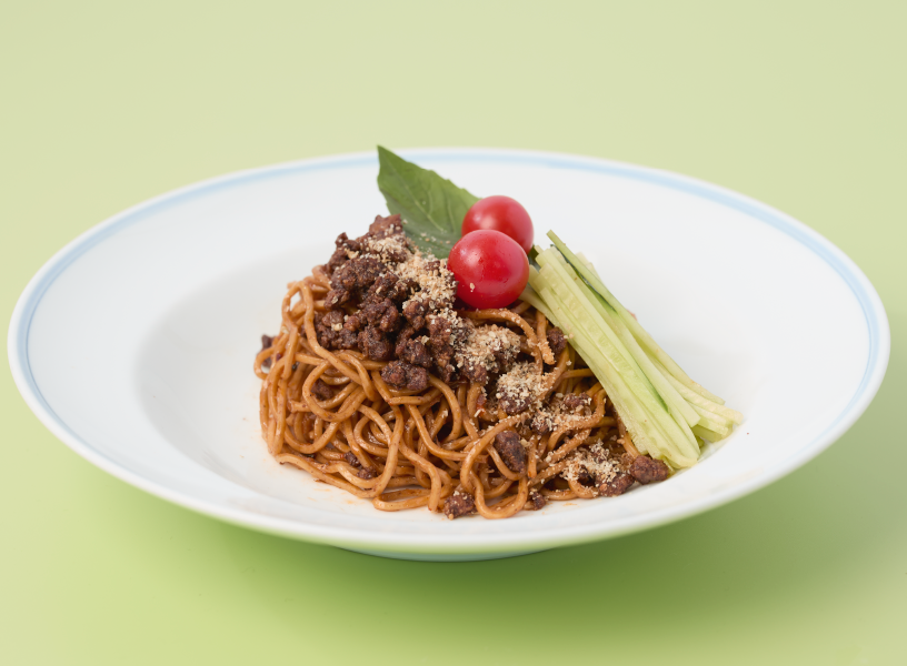 冷やし汁なし担々麺セット （山椒麺＆中華麺